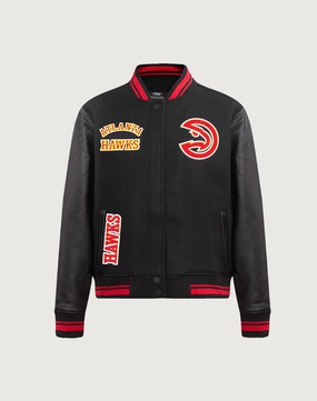 Pro Standard Atlanta Hawks Retro Classic Rib Wool Varsity Jacket Beaded fashion items Fashion essentials
