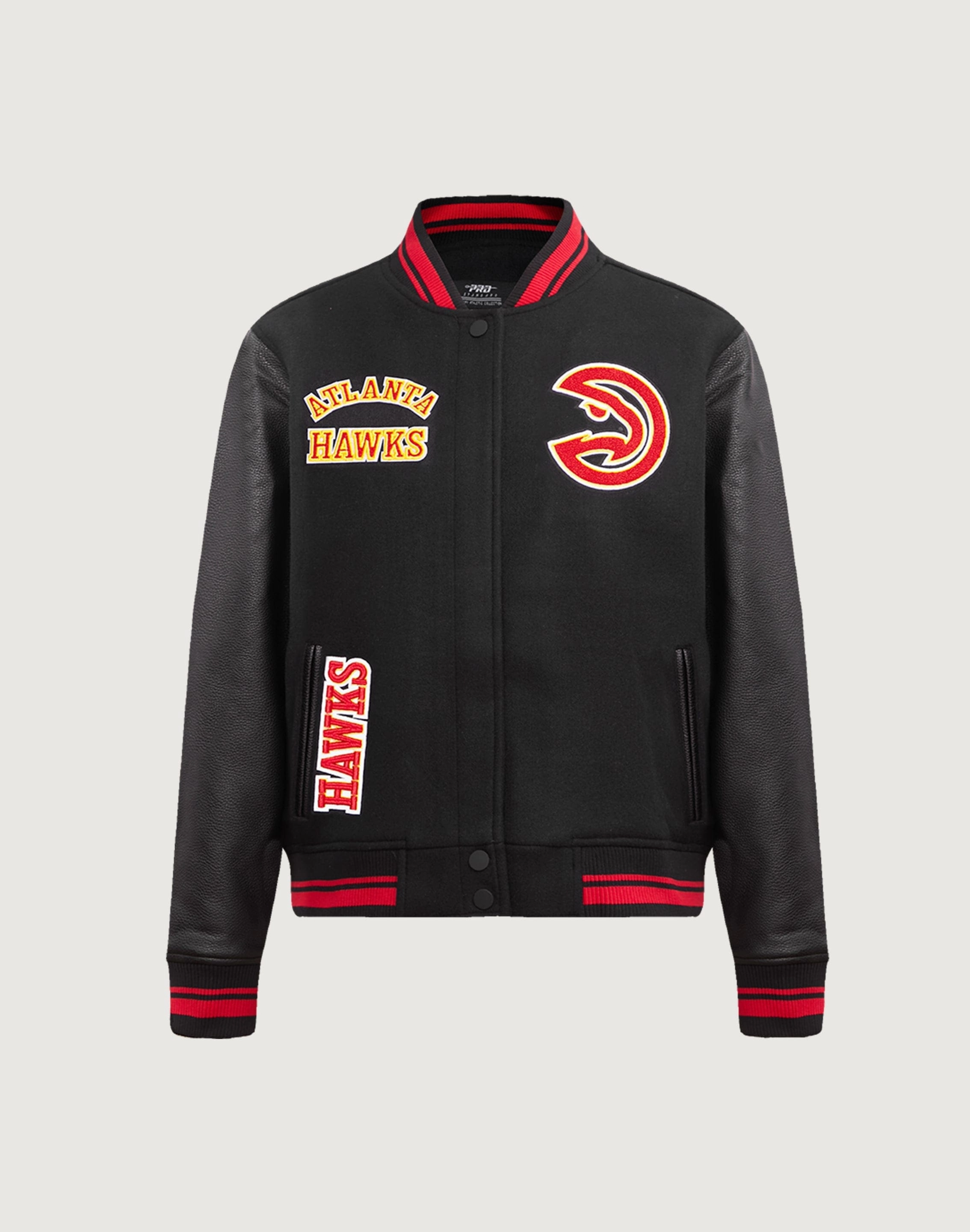 Pro Standard Atlanta Hawks Retro Classic Rib Wool Varsity Jacket Beaded fashion items Fashion essentials