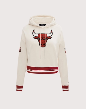 Pro Standard Chicago Bulls Retro Classic Cropped Hoodie Party wear Fashion archives
