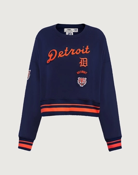 Pro Standard Detroit Tigers Retro Classic Rib Crewneck Fashion history Fashion history