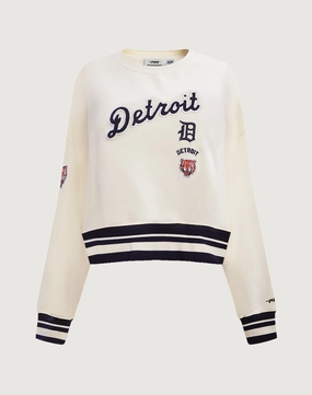 Pro Standard Detroit Tigers Retro Classic Rib Crewneck Retro fashion finds Street fashion