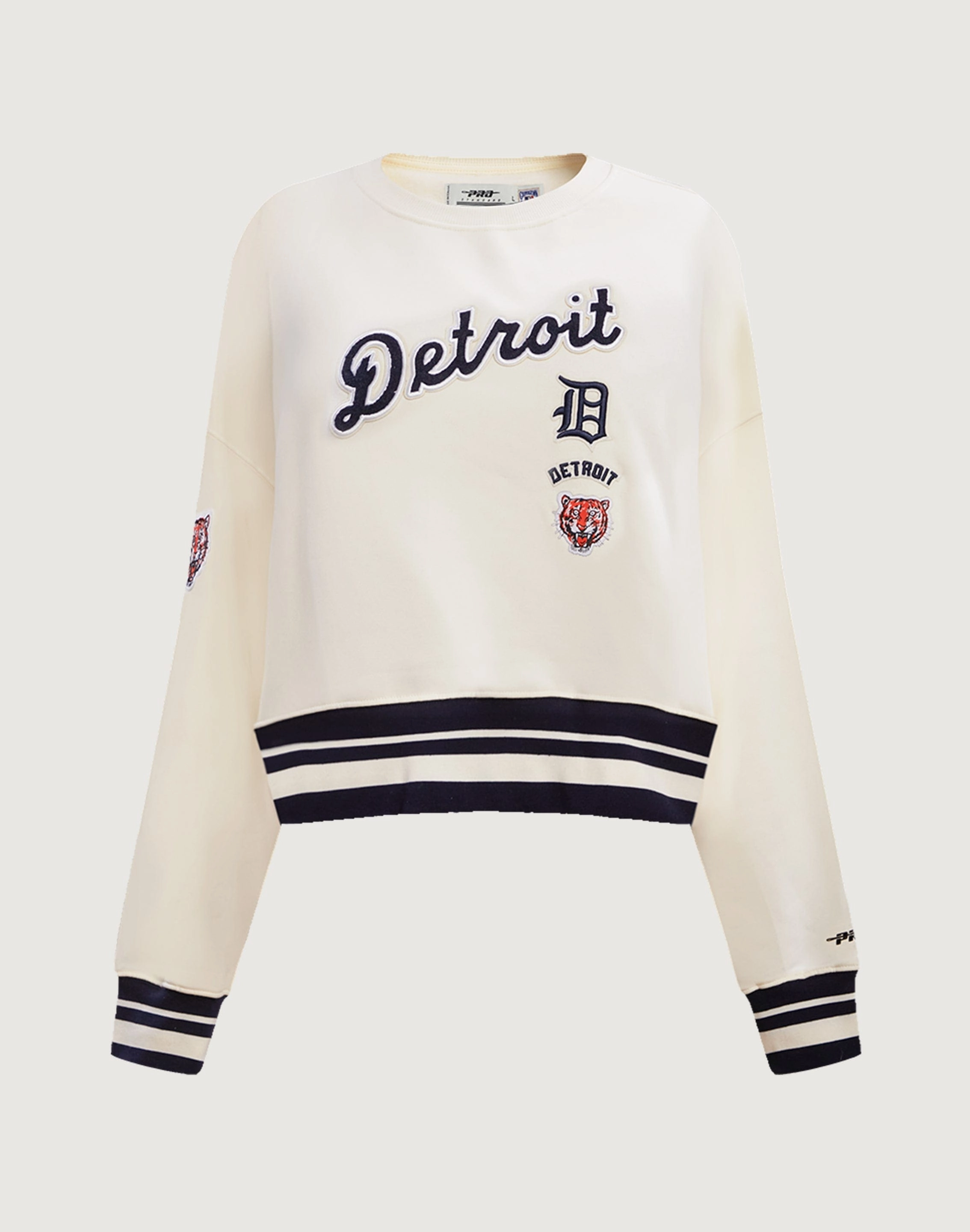 Pro Standard Detroit Tigers Retro Classic Rib Crewneck Retro fashion finds Street fashion