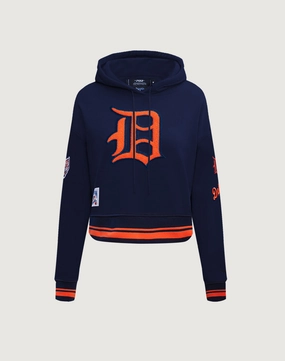 Pro Standard Detroit Tigers Retro Classic Rib Cropped Hoodie Smart fashion (wearables) Online fashion shopping