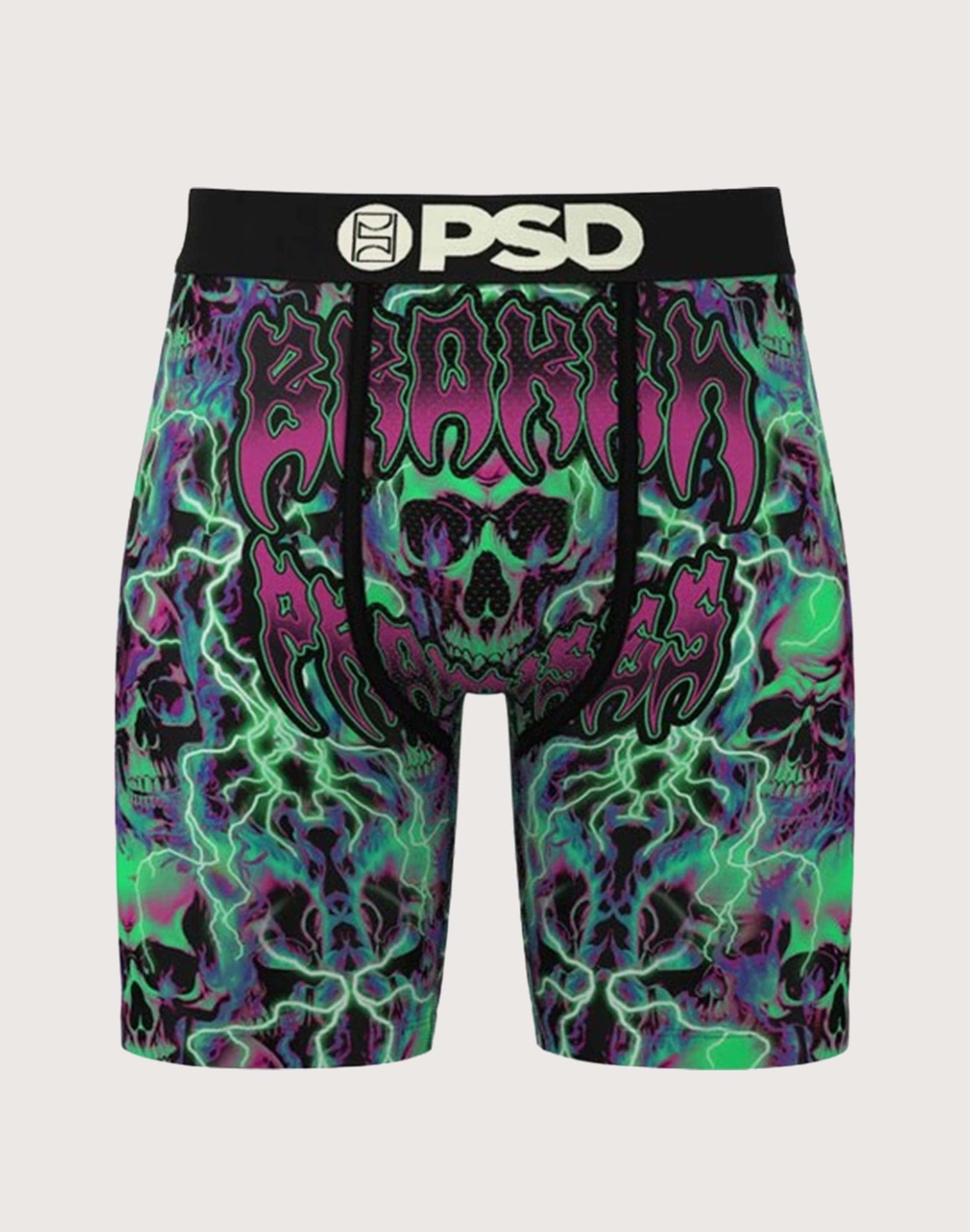 Recycled fashion materials Psd Underwear Broken Promises Skulls Glow Underwear Online fashion shopping