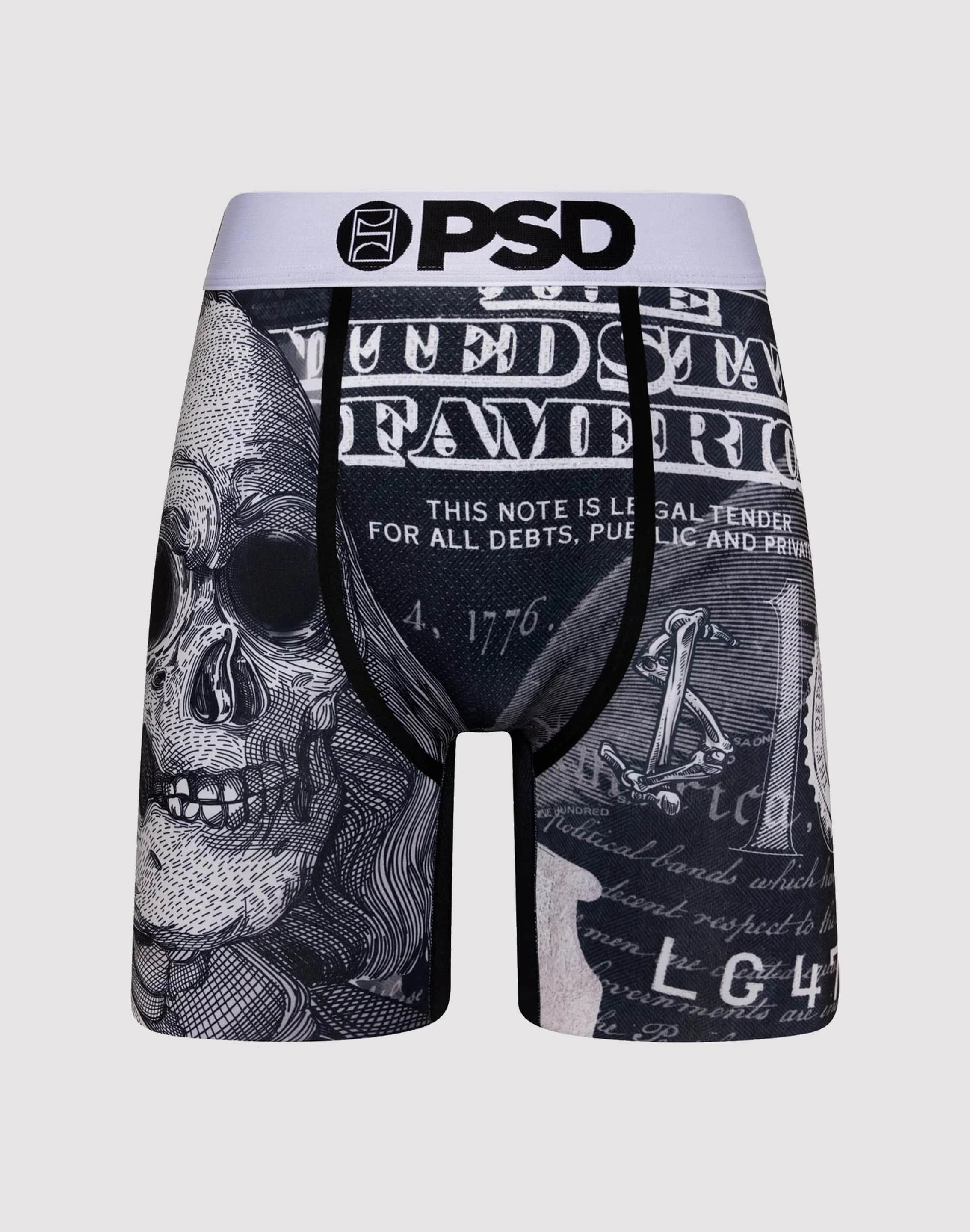 Psd Underwear Hunna Bones Boxer Briefs Everyday wear Silk - fabric fashion