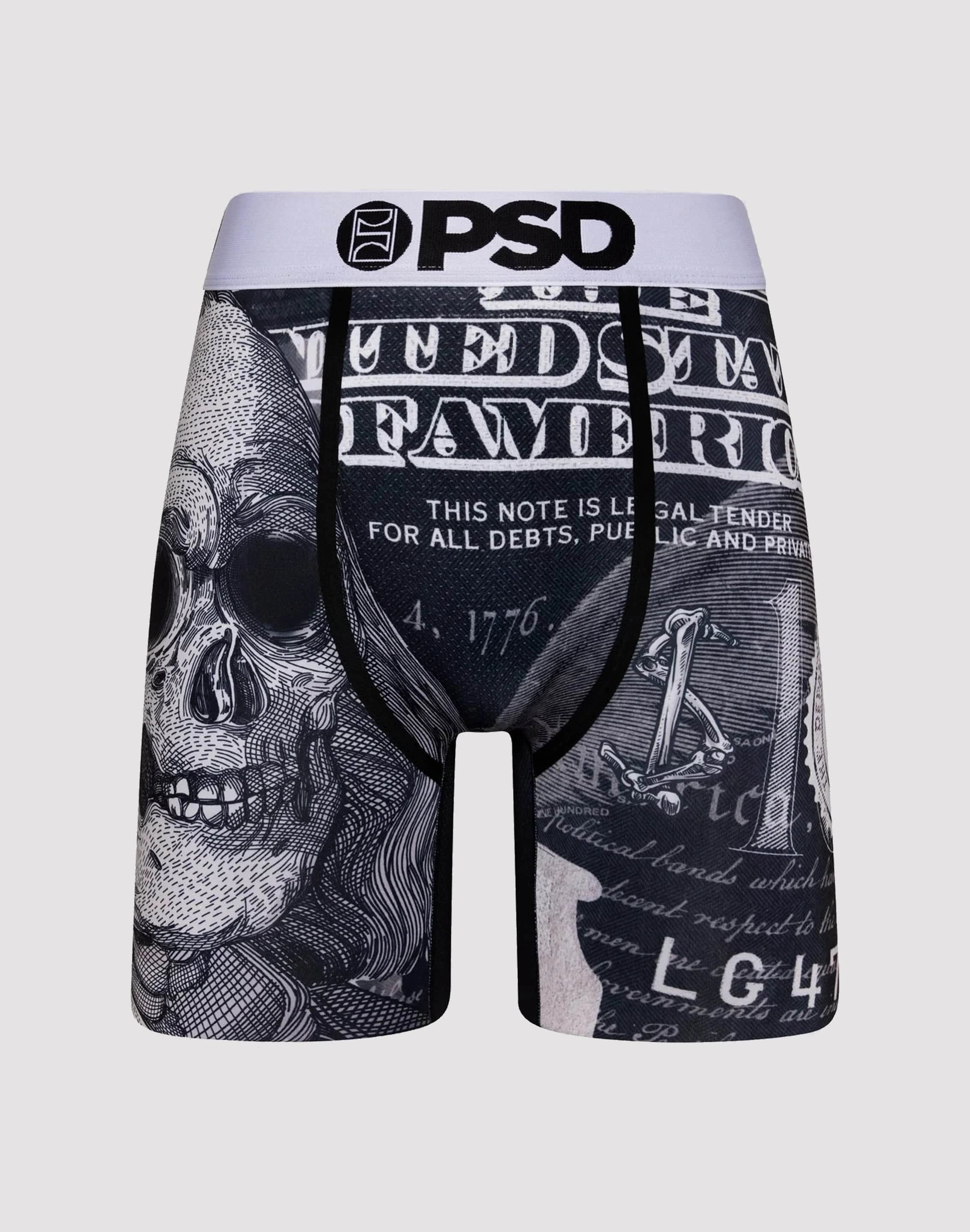 Budget - friendly fashion Psd Underwear Hunna Bones Boxer Briefs Hip - hop fashion