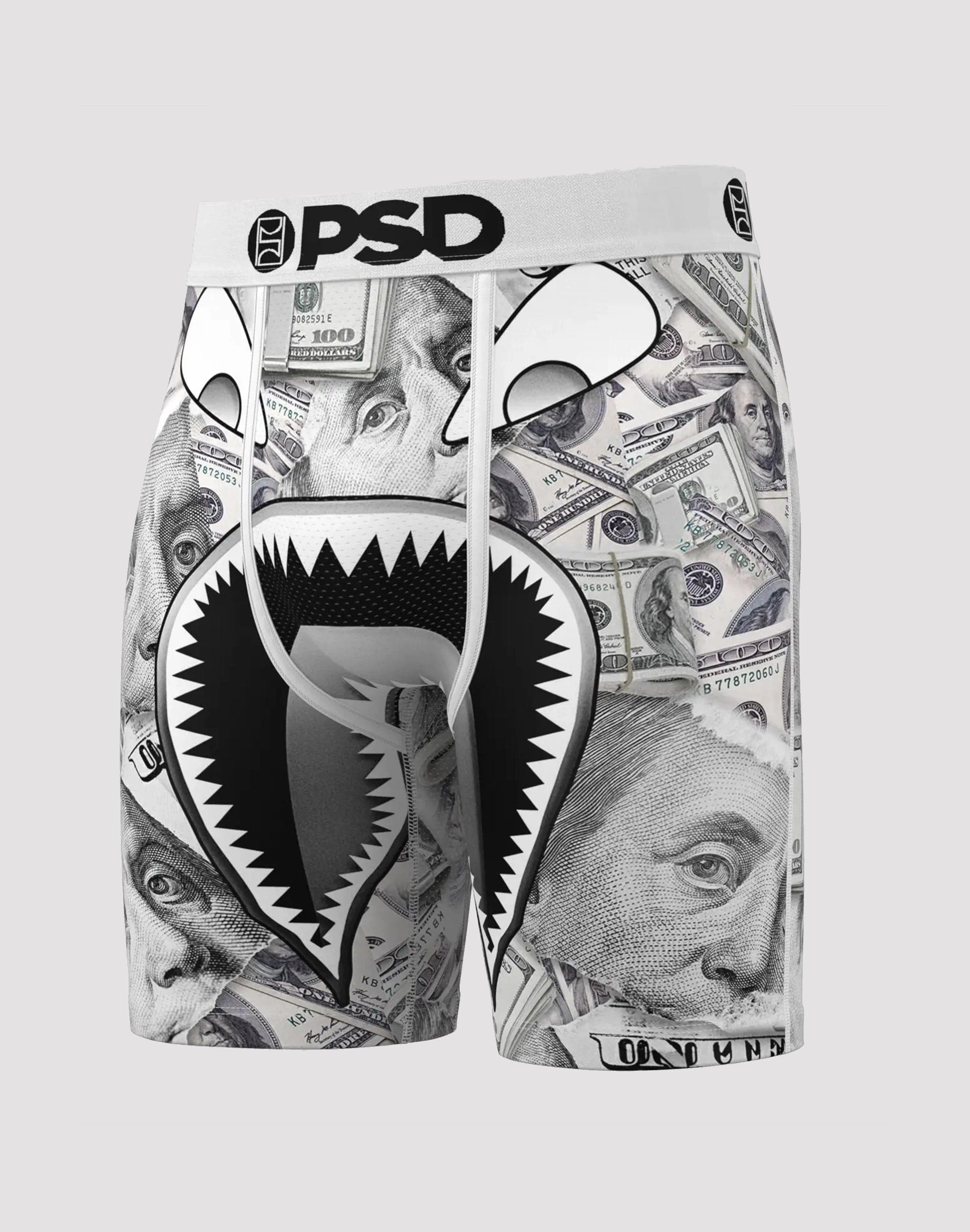 Upcycled fashion Psd Underwear Money Show Boxer Briefs Formal wear selections
