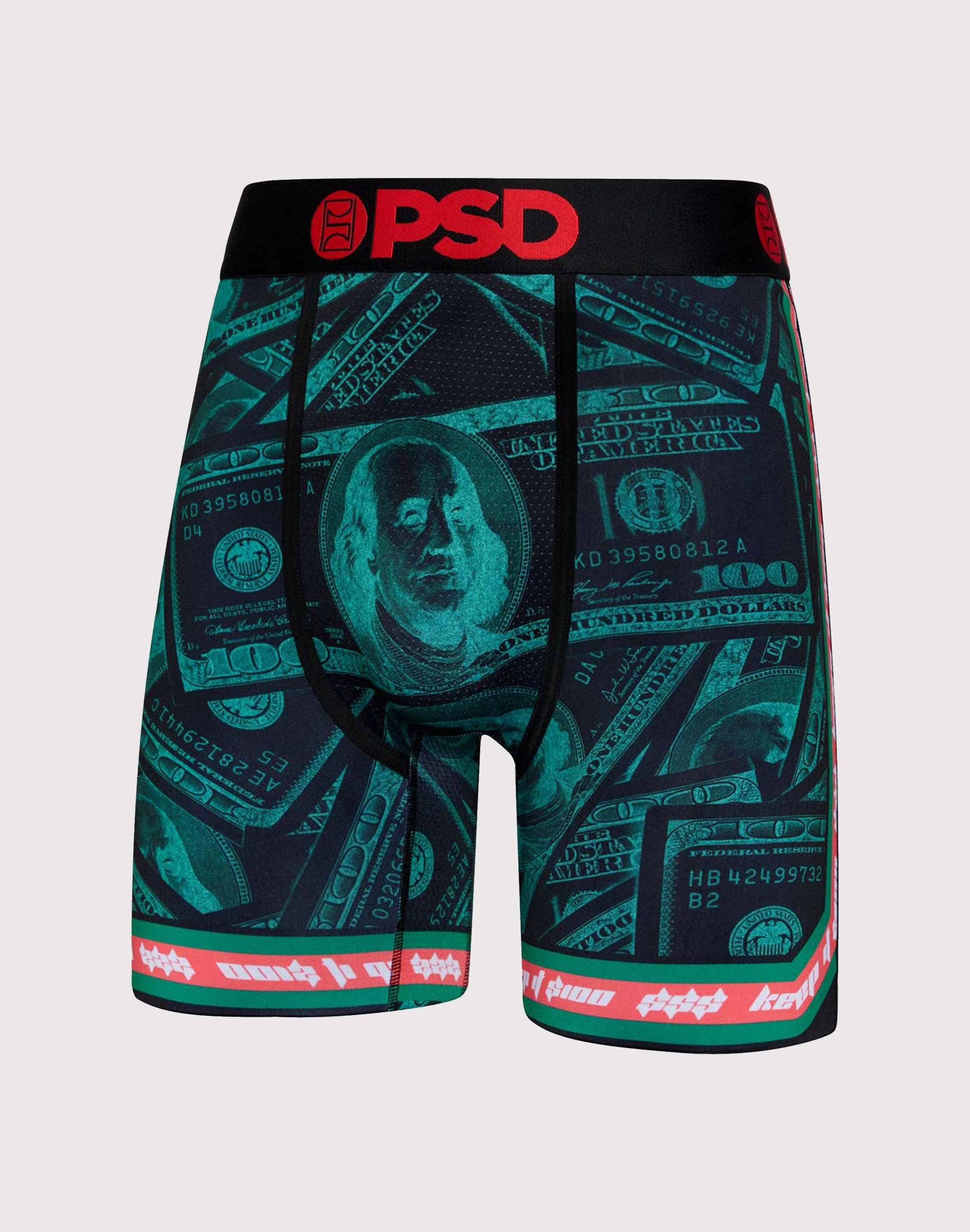 Psd Underwear Money Sport Boxer Briefs Fashion storage (wardrobes, hangers, etc.) Free shipping offers