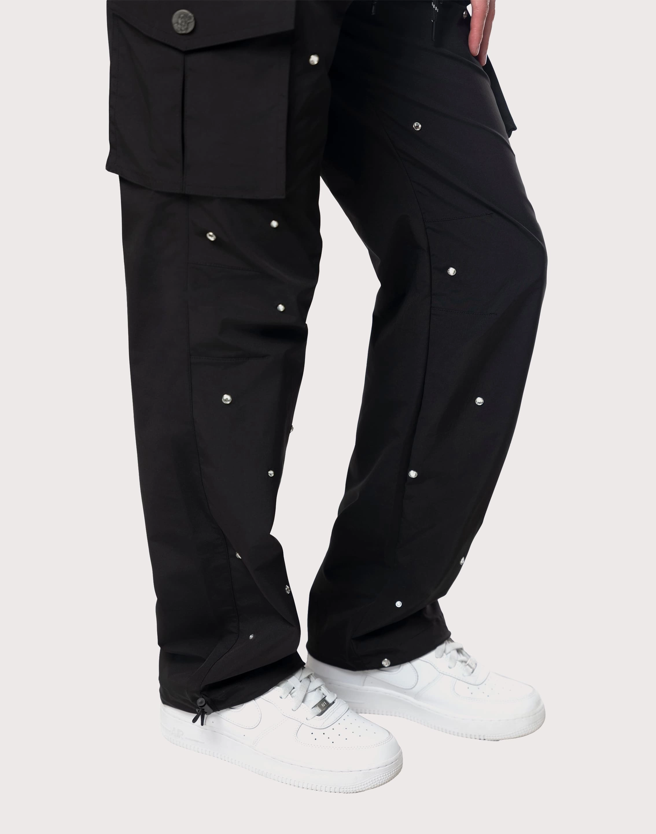 Quality apparel Grindhouse Rhinestone Black Pants
