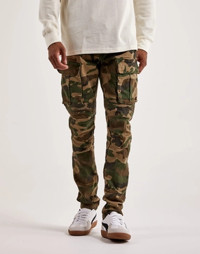 Quality apparel Smoke Rise Twill Moto Cargo Pants Fashion history