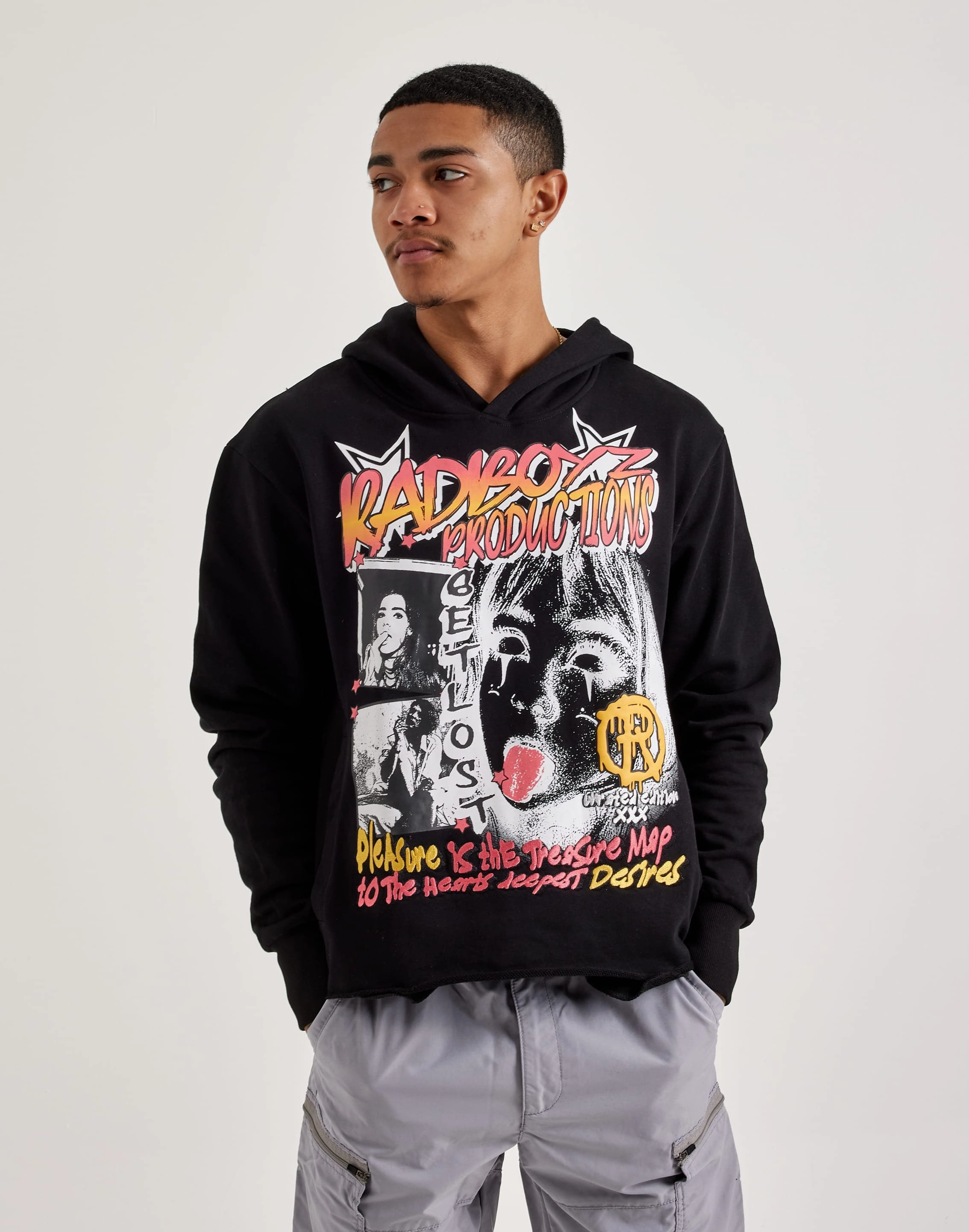 Casual wear options Rad Boyz Get Lost Hoodie Spandex - incorporated fashion