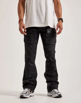 Rare Element Waxed Cargo Jeans Popular fashion picks Fashion museums