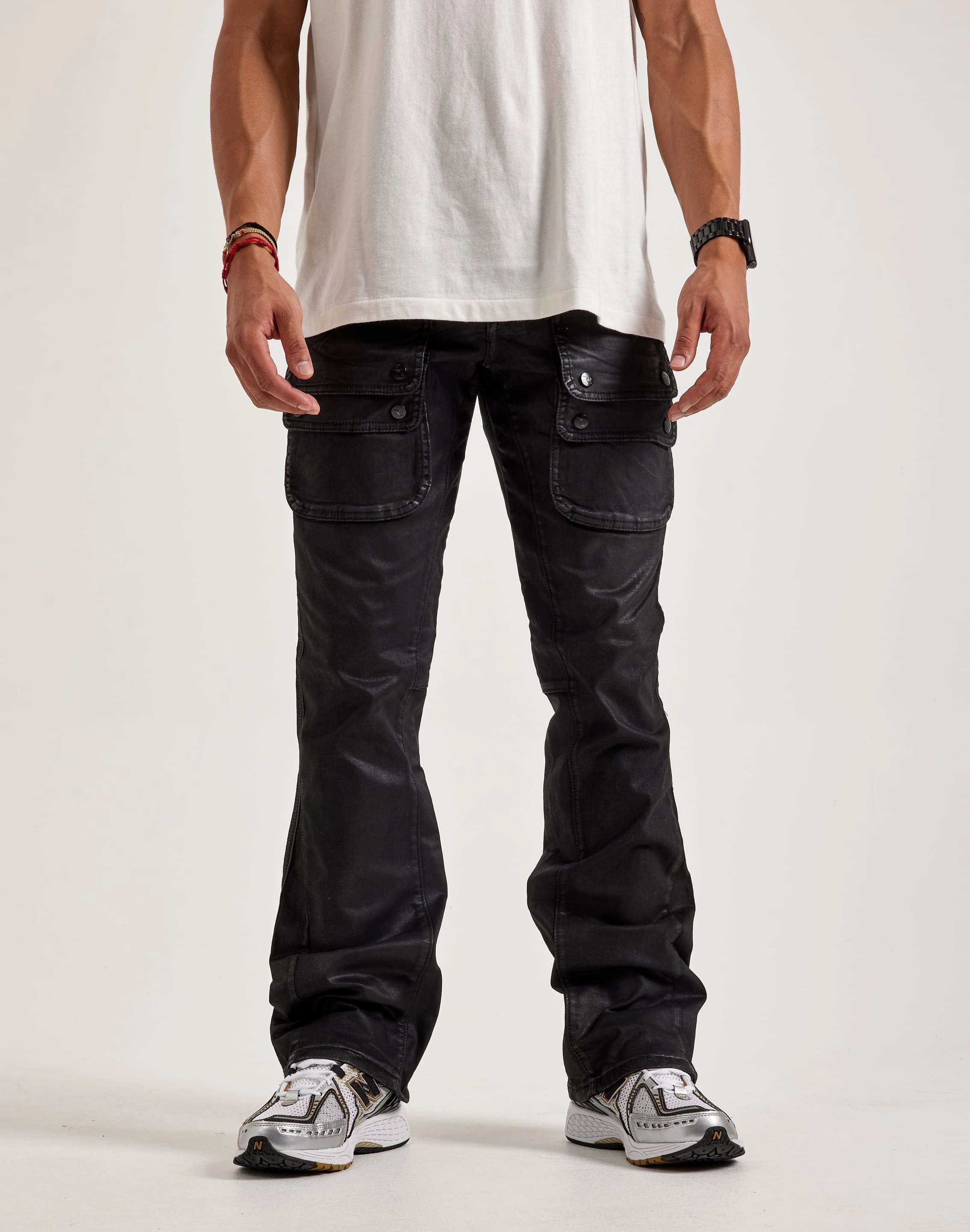 Fashion swaps Rare Element Waxed Cargo Jeans Fashion-forward items