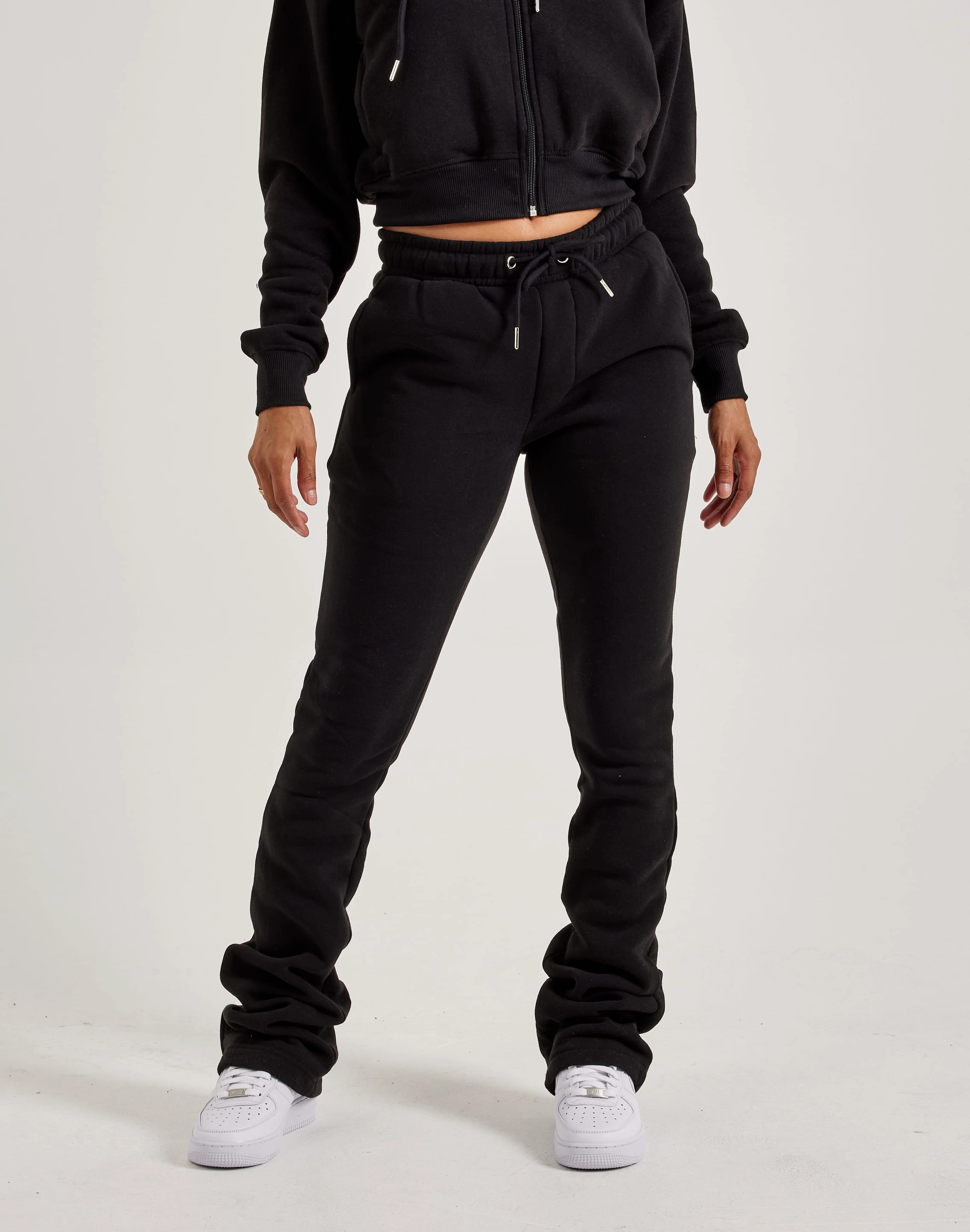 Red Fox Stacked Fleece Sweatpants Fashion advice Fashion care (washing, ironing, etc.)