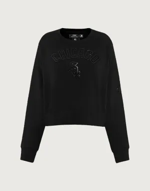Seasonal wear Pro Standard Chicago White Sox Triple Black Crewneck Fashion essentials
