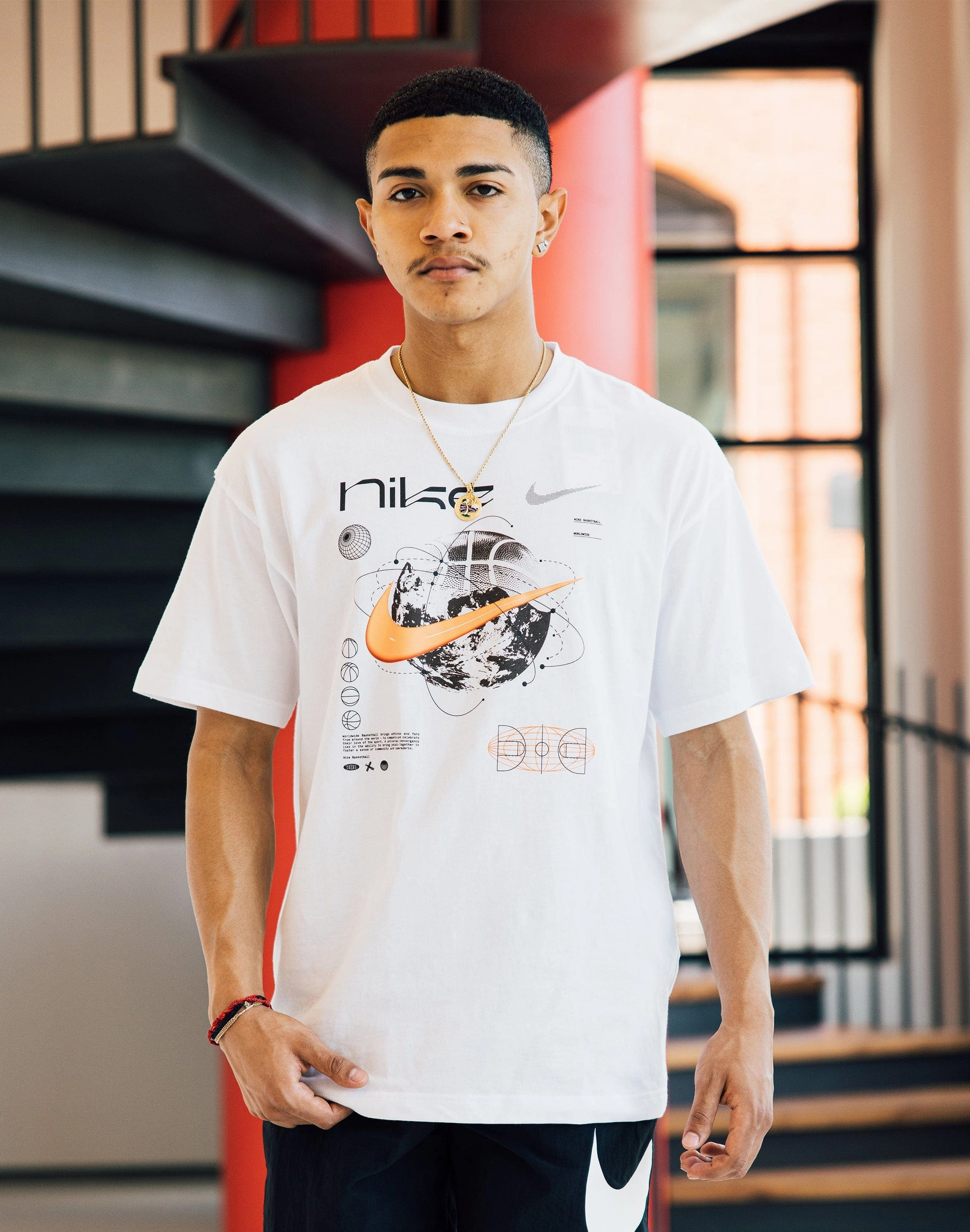 Fashion collections Nike Max90 Basketball Tee Smart casual wear
