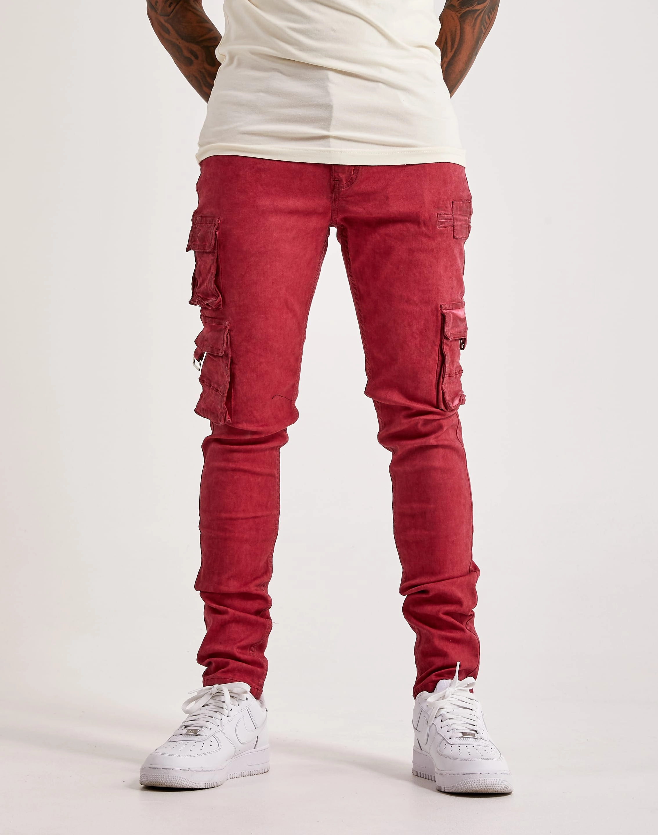 Serenede Storm Slim Cargo Jeans Budget - friendly fashion Smart fashion (wearables)