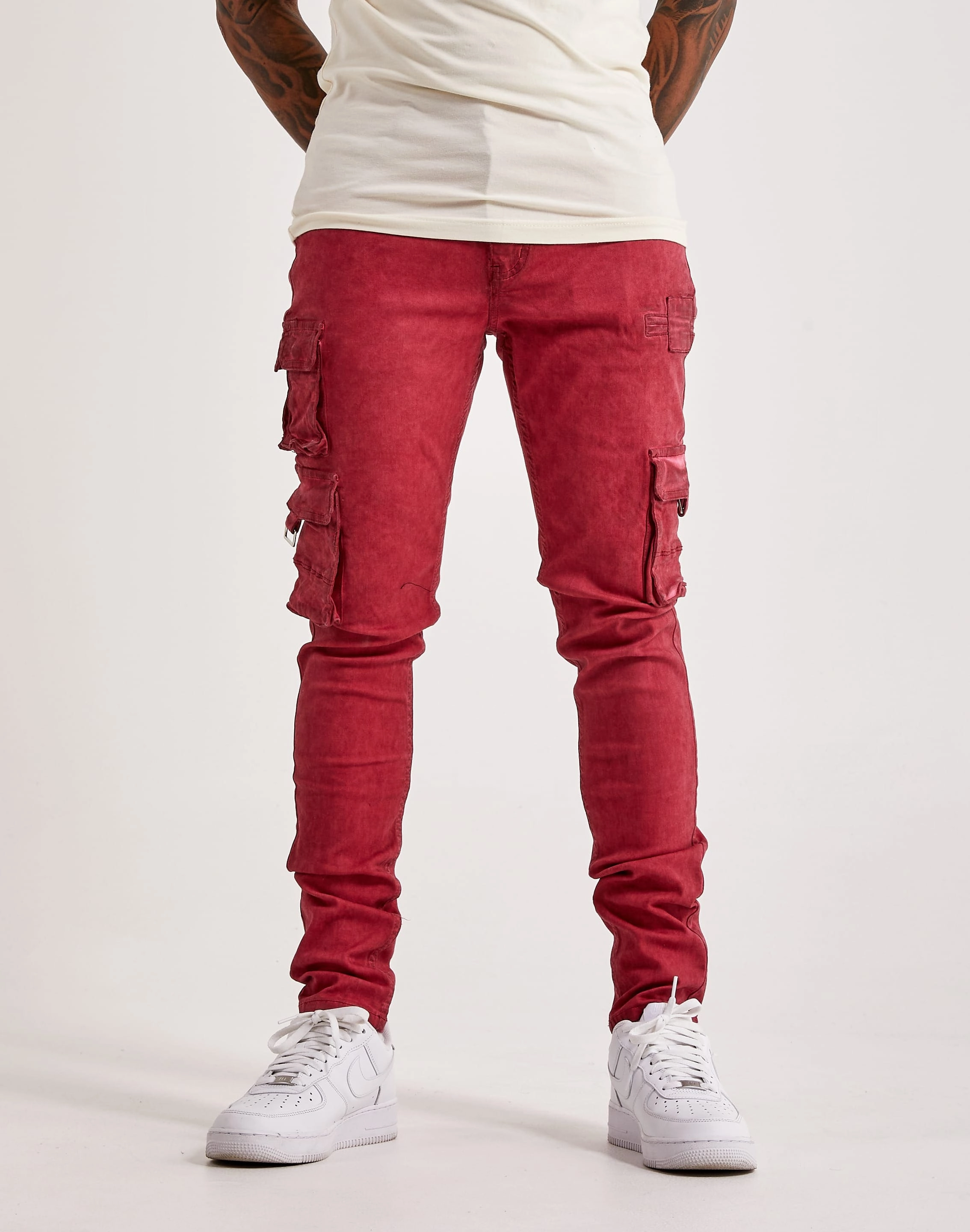 Serenede Storm Slim Cargo Jeans Evening wear Business casual wear