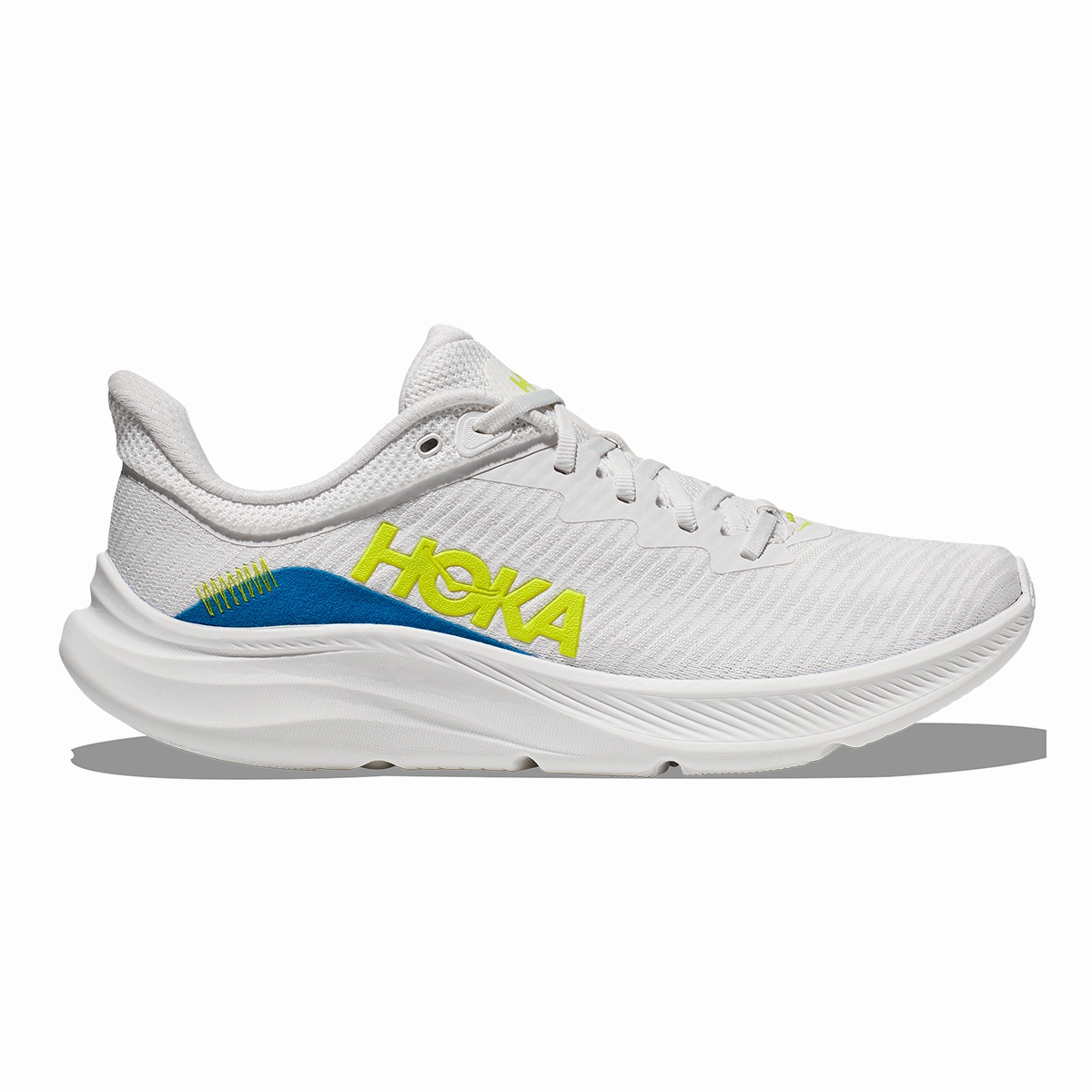 Resilient Hoka Solimar - Blanc De Blanc - Diva Blue Modish