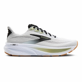 Significant Brooks Ghost 17 White - Black - Tea Silky