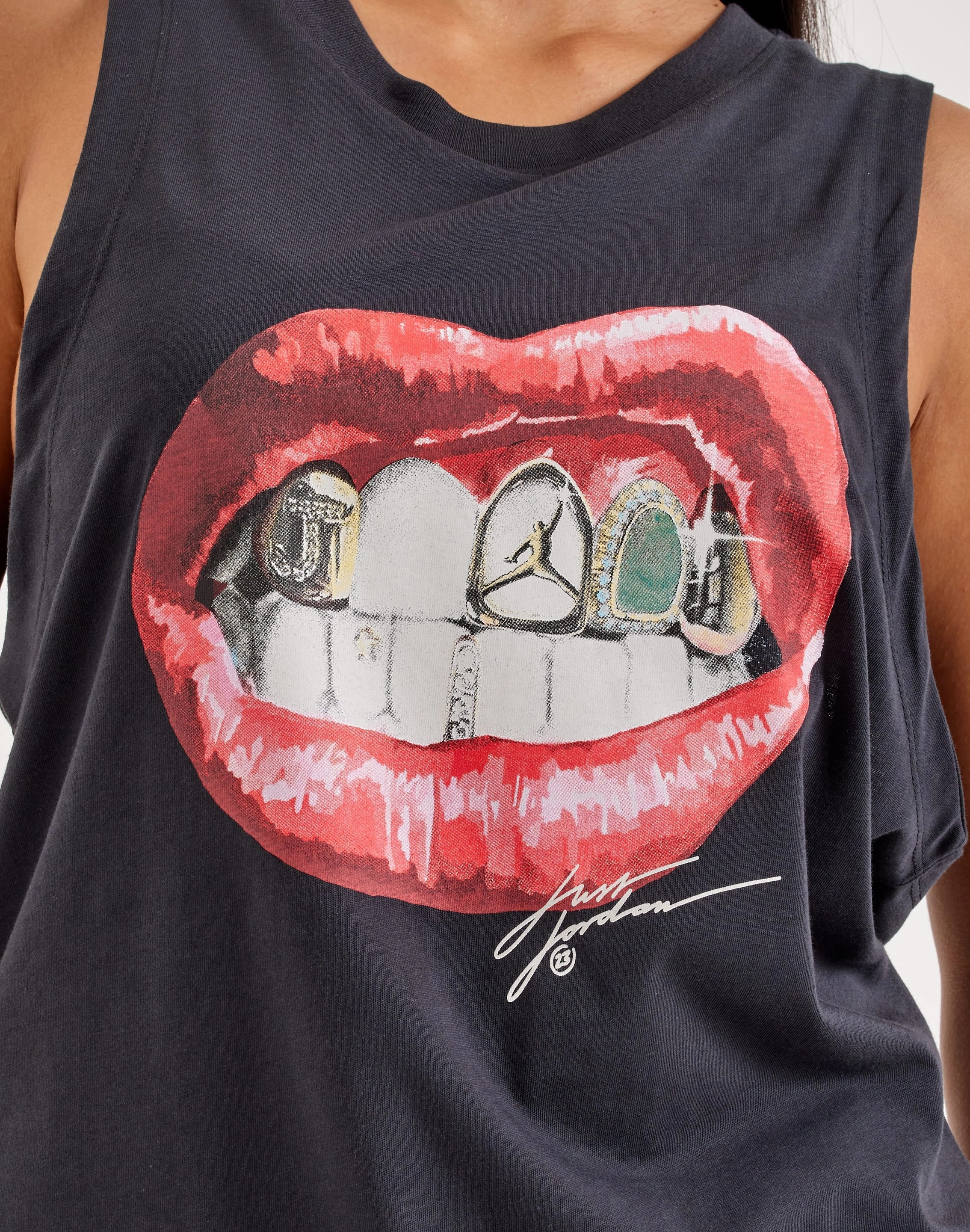 Silk - fabric fashion Jordan Flight Sleeveless Tee