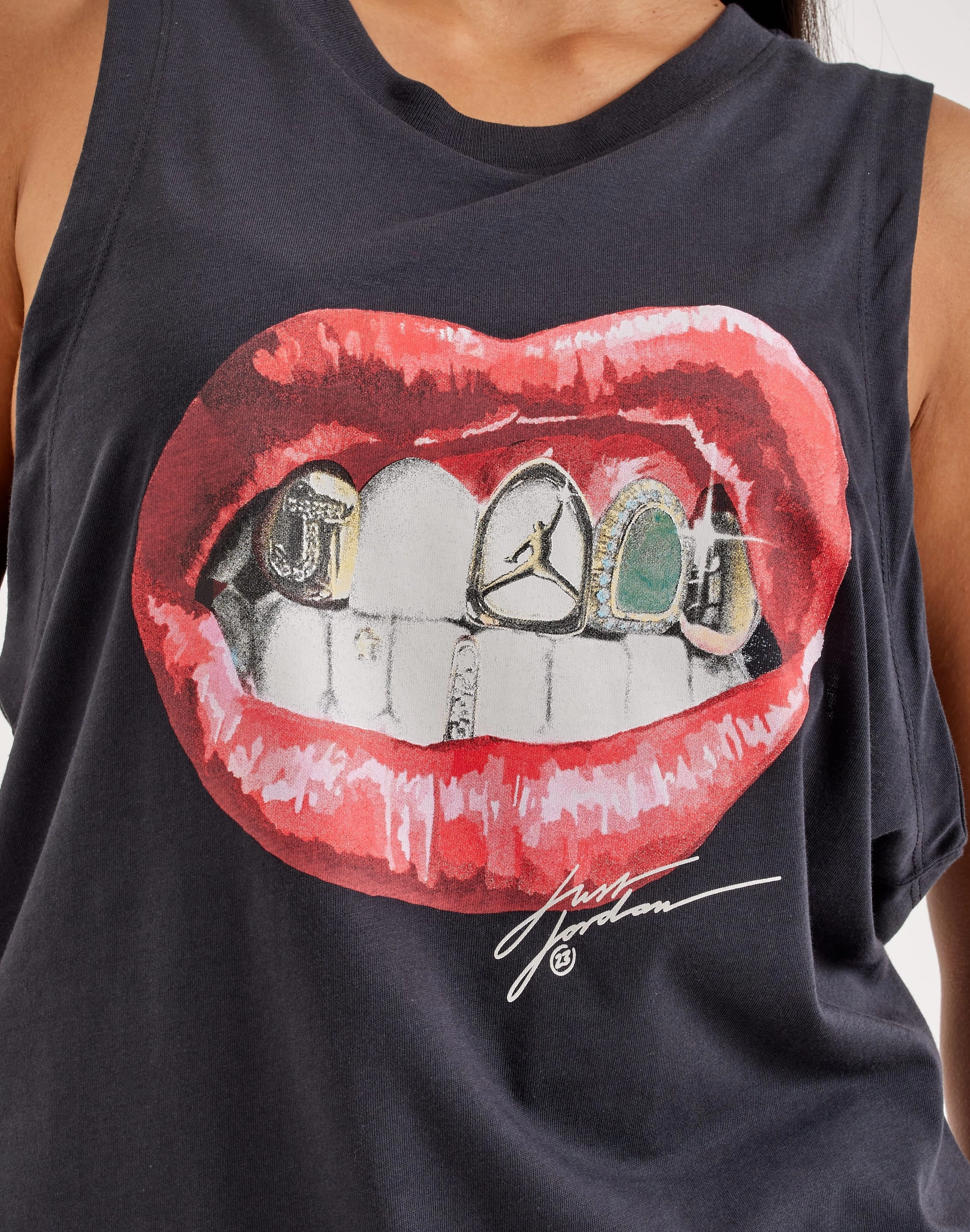 Silk - fabric fashion Jordan Flight Sleeveless Tee
