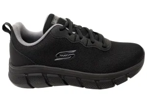 Skechers Mens BOBS Sport B Flex Icy Edge Comfortable Lace Up Shoes Vegan Supplements