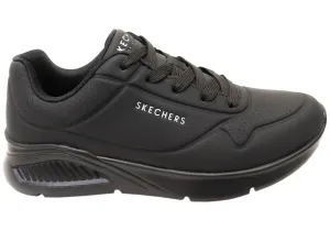 Skechers Mens Uno Lite Lite Work Comfortable Lace Up Shoes Trading Cards Toothpaste