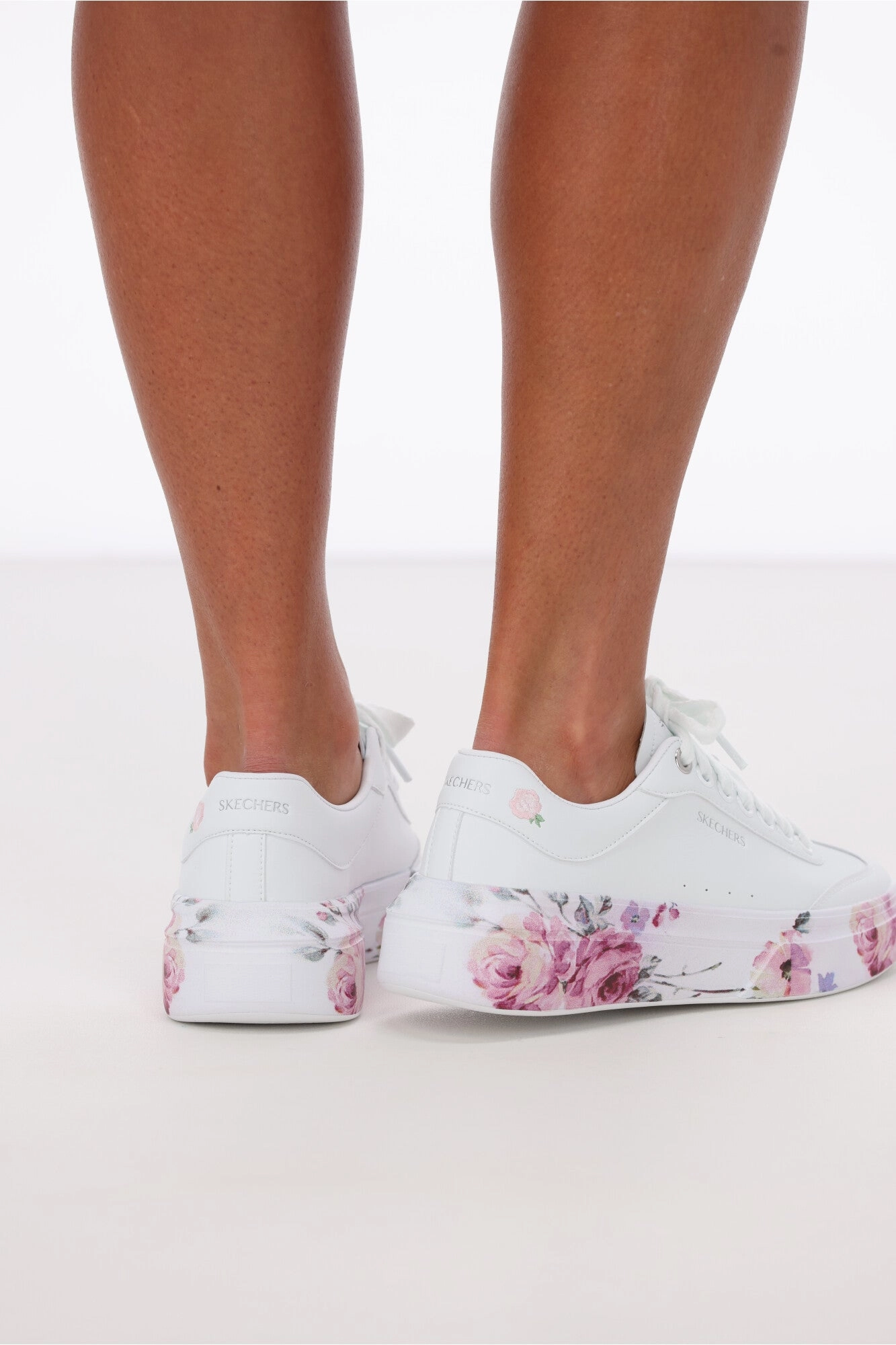 Skechers Cordova Classic Painted Florals White