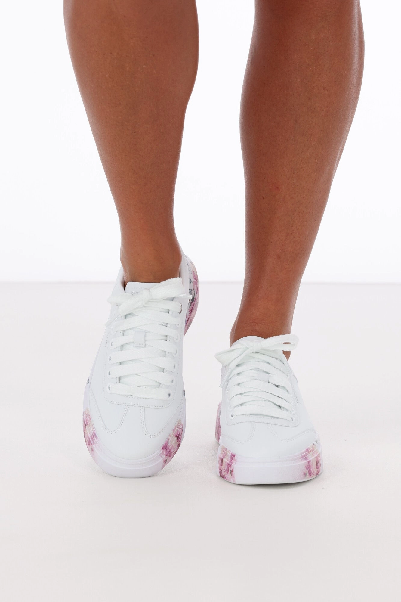 Skechers Cordova Classic Painted Florals White