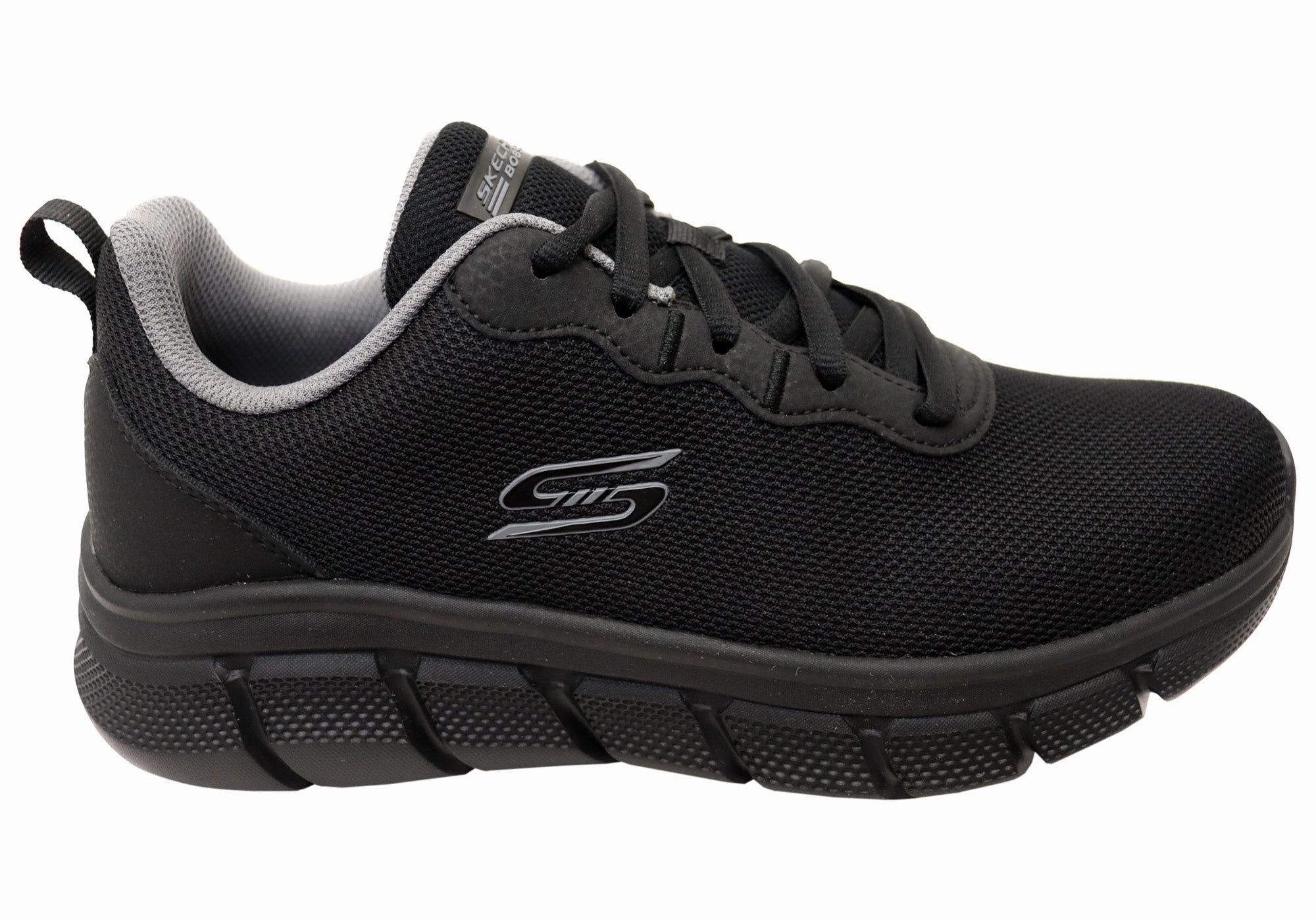 Skechers Mens BOBS Sport B Flex Icy Edge Comfortable Lace Up Shoes Vegan Supplements
