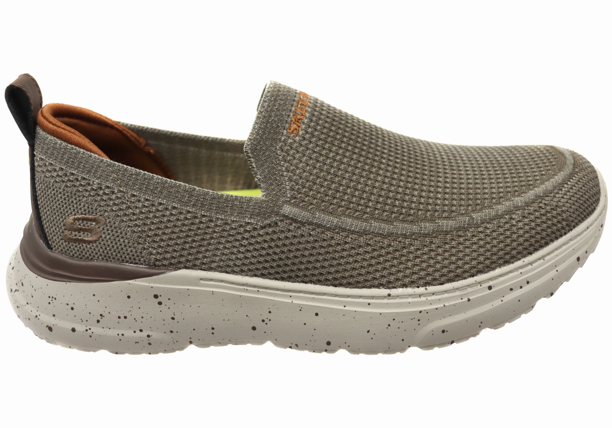 Skechers Mens Glenan Anders Comfortable Slip On Shoes Kindergarten Gear Office Supplies