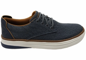 Skechers Mens Hyland Ratner Lace Up Comfortable Shoes Smartphones Spandex Stretch