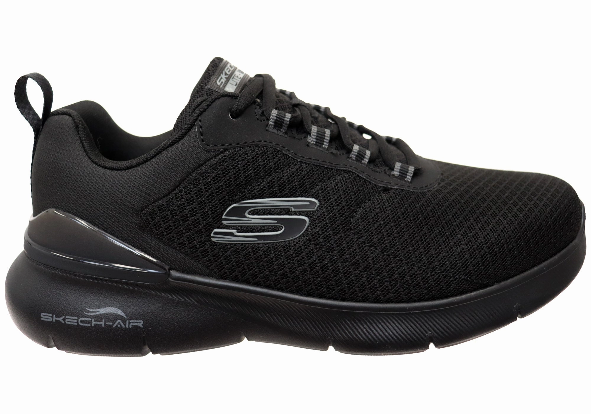 Skechers Mens Skech Air Dynamight 2.0 Durron Wide Fit Lace Up Shoes Costumes Streaming Services