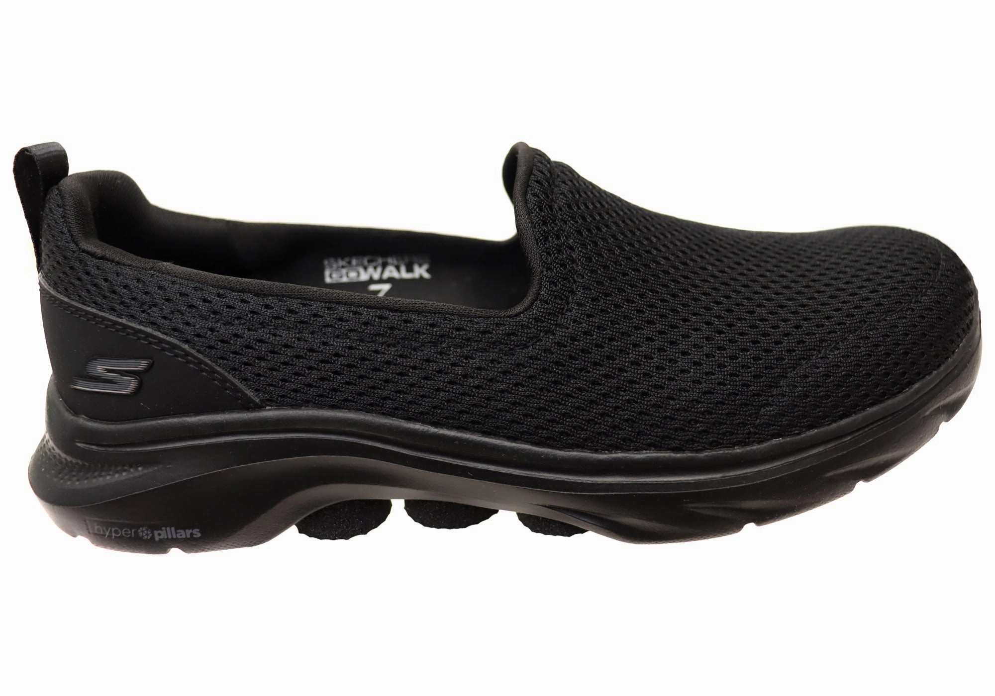 Skechers Womens GOwalk 7 Razi Comfortable Slip On Shoes Bar Supplies TV Shows