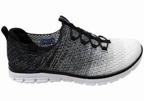 Skechers Womens Luminate Love Struck Comfortable Slip On Shoes Vitamins Cleaning Services