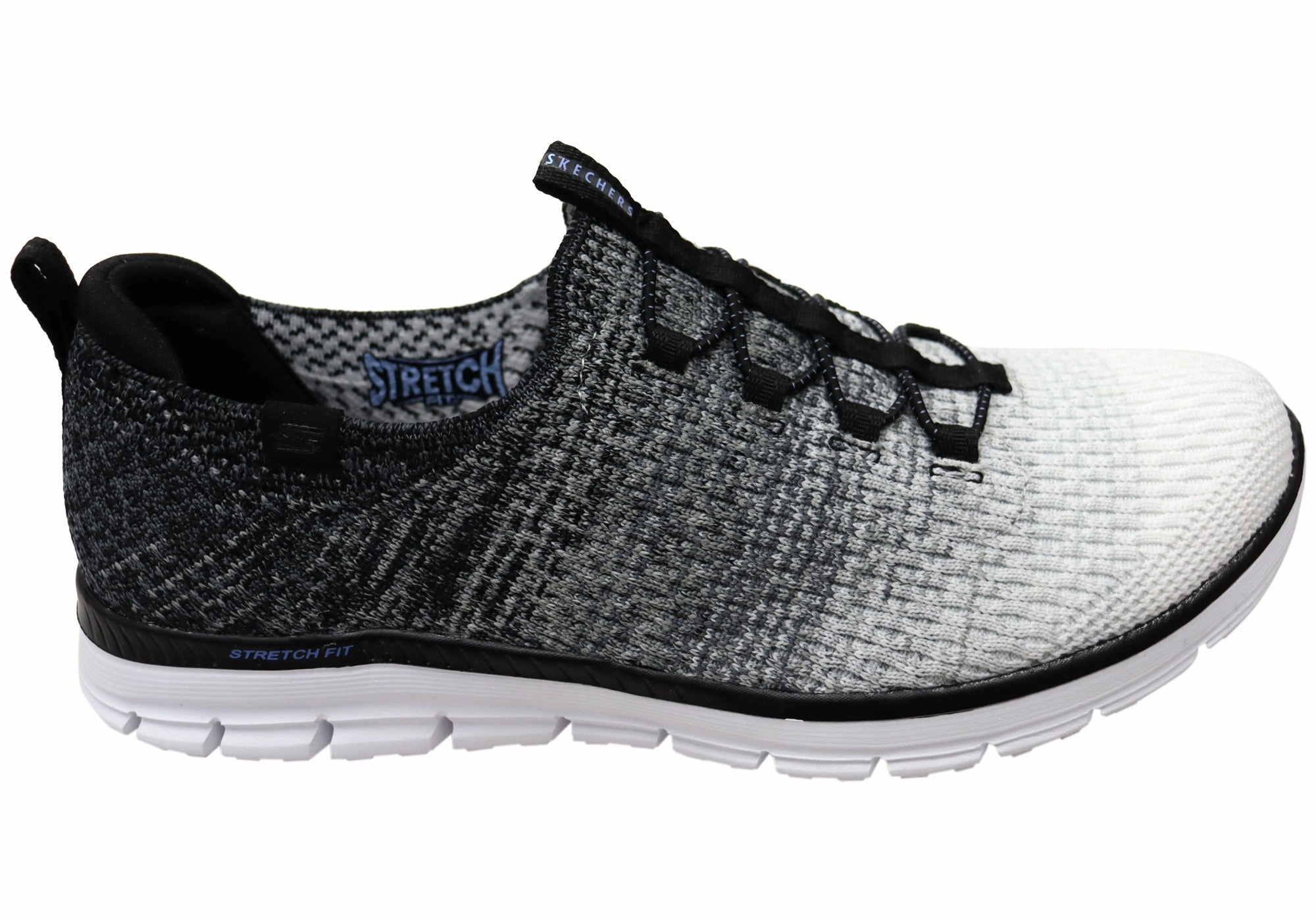 Skechers Womens Luminate Love Struck Comfortable Slip On Shoes Vitamins Cleaning Services