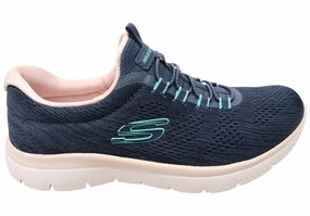 Skechers Womens Summits Fun Flair Comfortable Slip On Shoes Health Foods Watches
