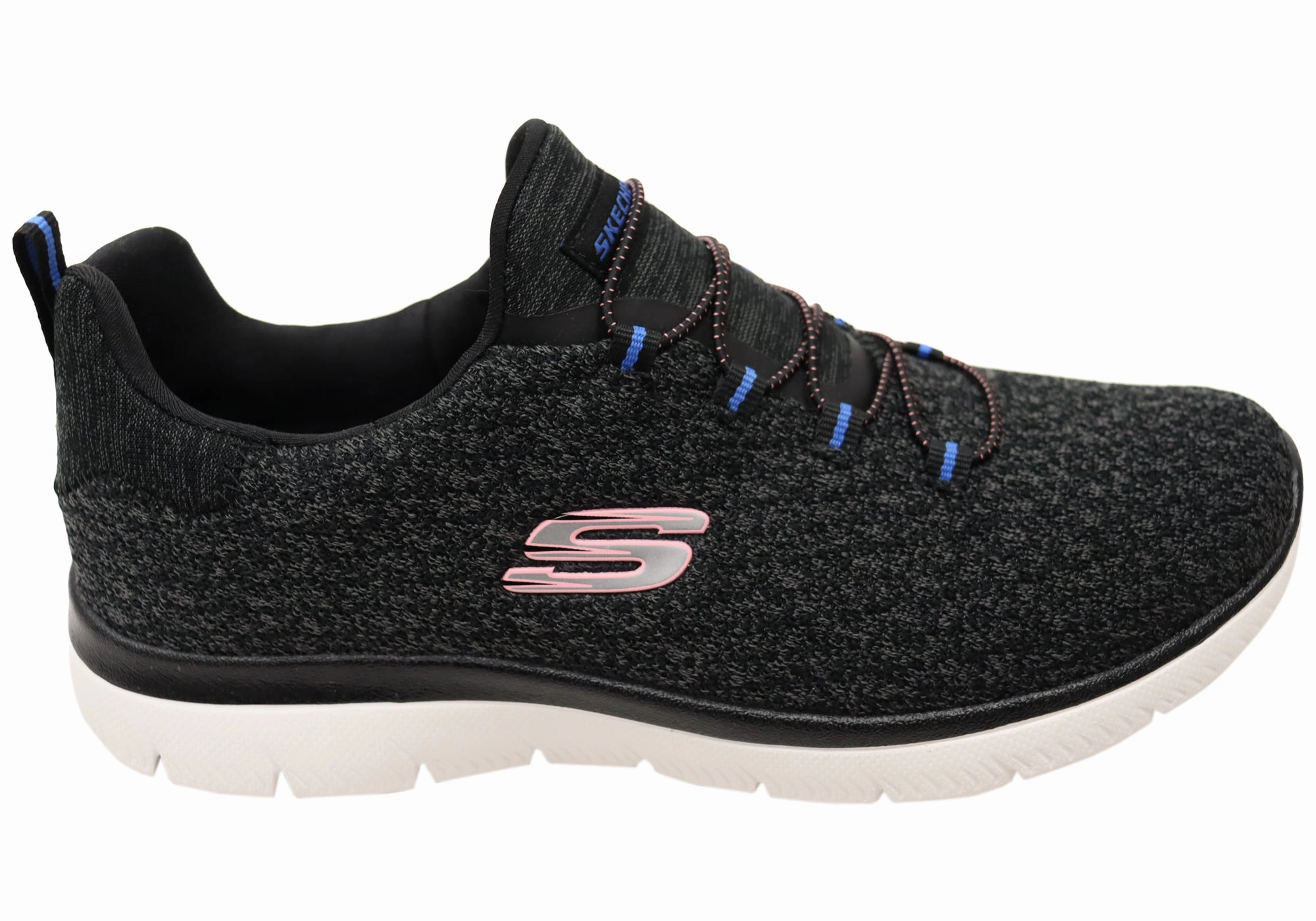 Skechers Womens Summits New Vibe Comfortable Slip On Shoes CDs Party Favors