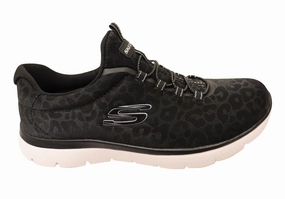 Skechers Womens Summits Sparkling Spots Comfortable Slip On Shoes Pool Supplies Envelopes