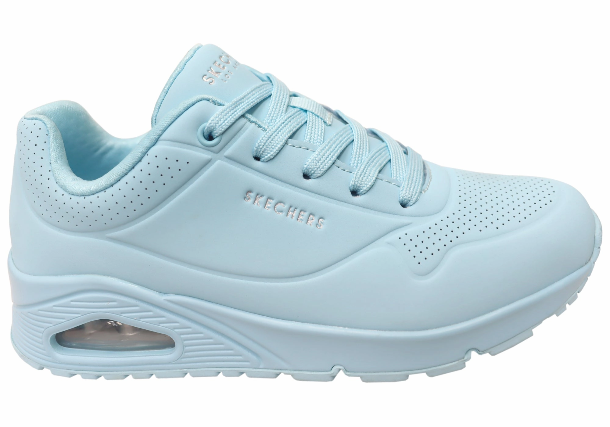 Skechers Womens Uno Stand On Air Memory Foam Shoes Light Blue Business & Industrial Sunglasses