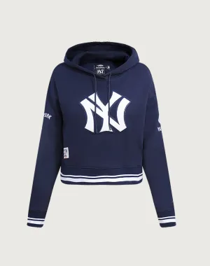 Smart casual wear Pro Standard New York Yankees Retro Classic Cropped Hoodie Casual wear options