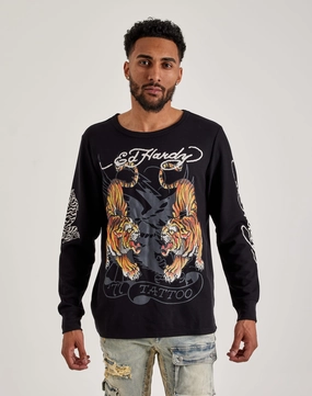 Smart casual wear Ed Hardy  Tiger Thermal Fashion for all body types