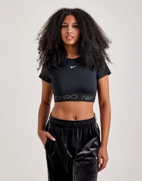 Smart casual wear Nike Pro Dri-FIT Cropped Top Hip - hop fashion
