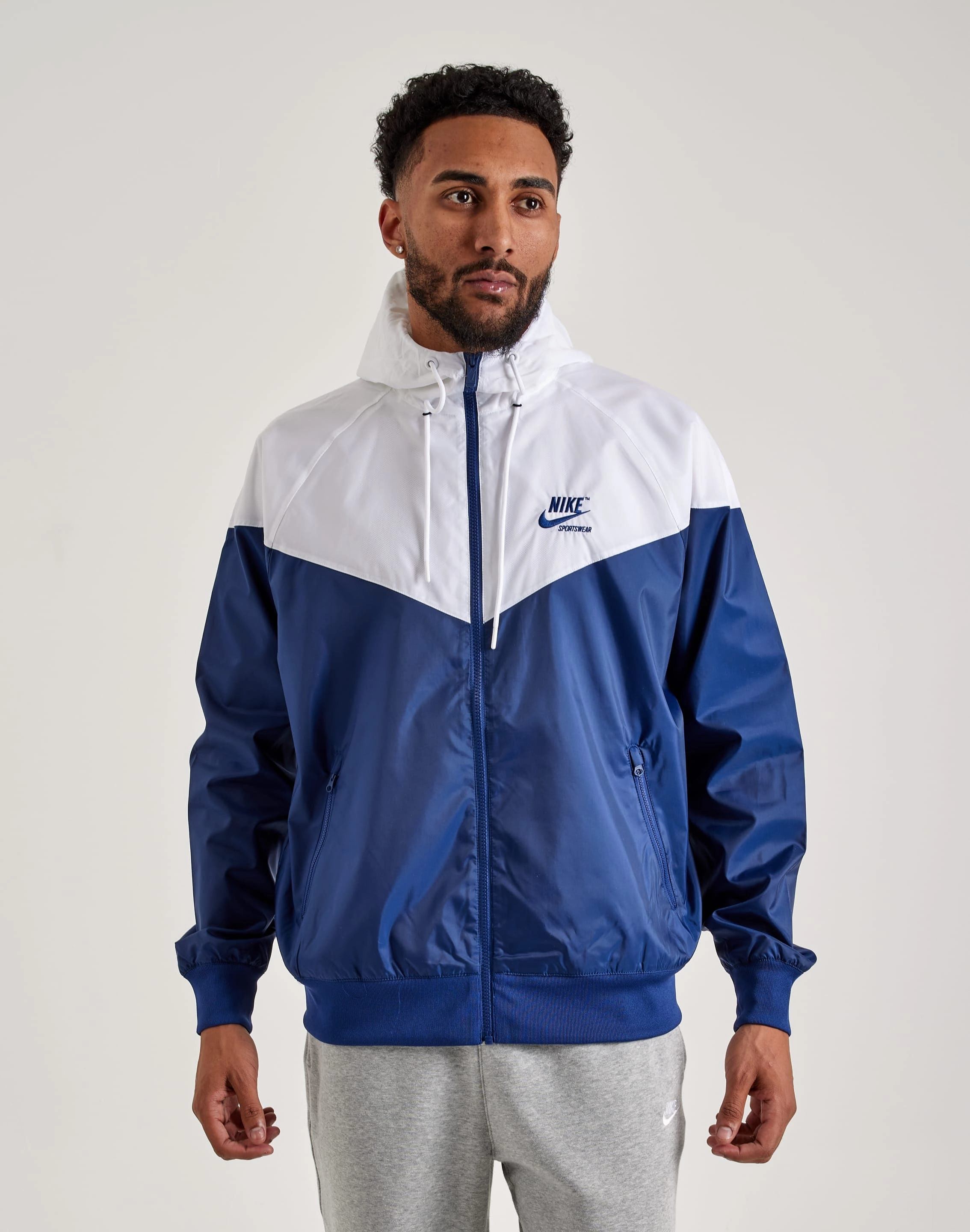 Smart casual wear Nike  Windrunner Woven Linen Jacket Suede - finished fashion