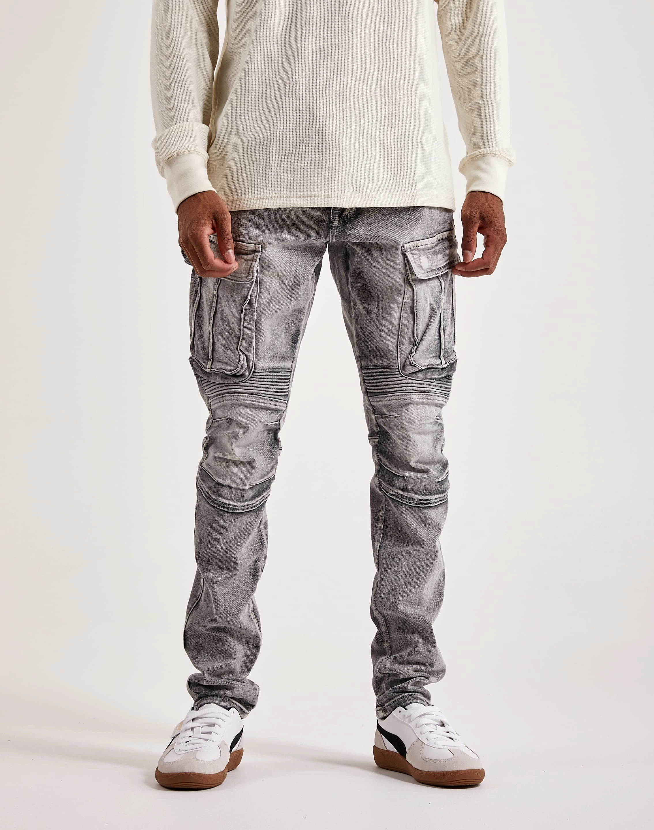 Smoke Rise Denim Moto Cargo Pants Clothing prices Fashion brands