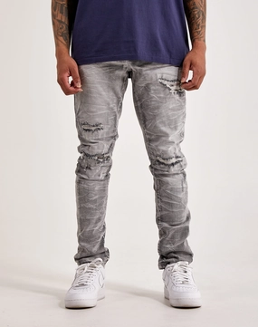 Smoke Rise Lightning Basic Slim Tapered Jeans Fashion essentials Fashion culture