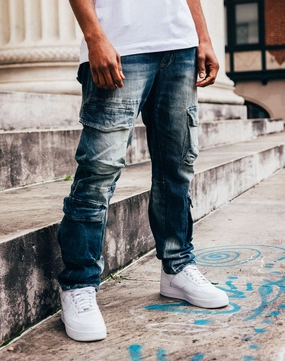 Smoke Rise Utility Cargo Jeans Fashion history Runway fashion