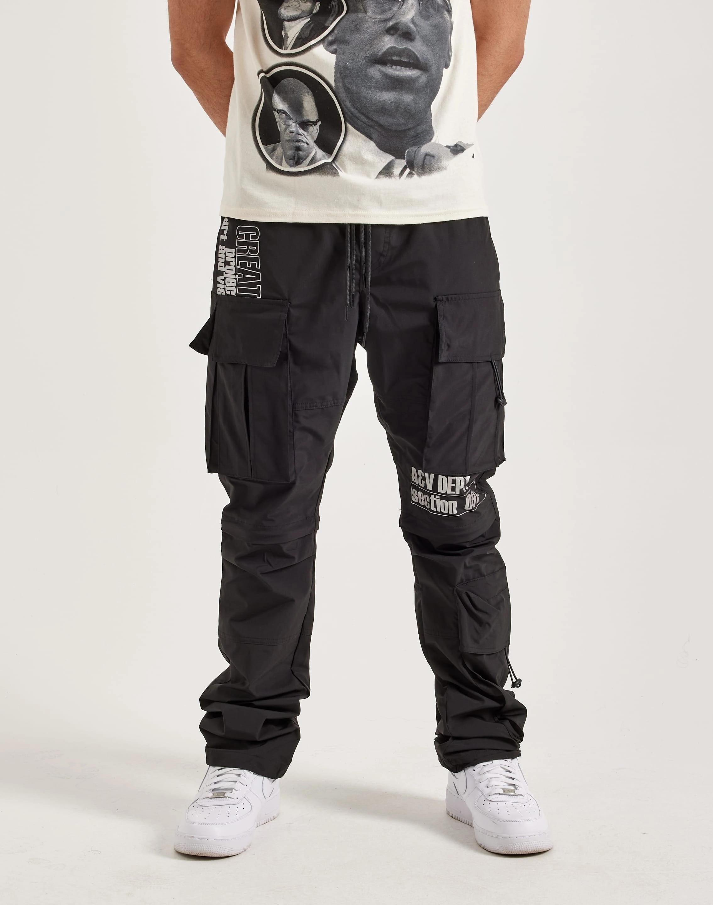 Smoke Rise Utility Nylon Cargo Pants Fashion lookbook Free shipping offers