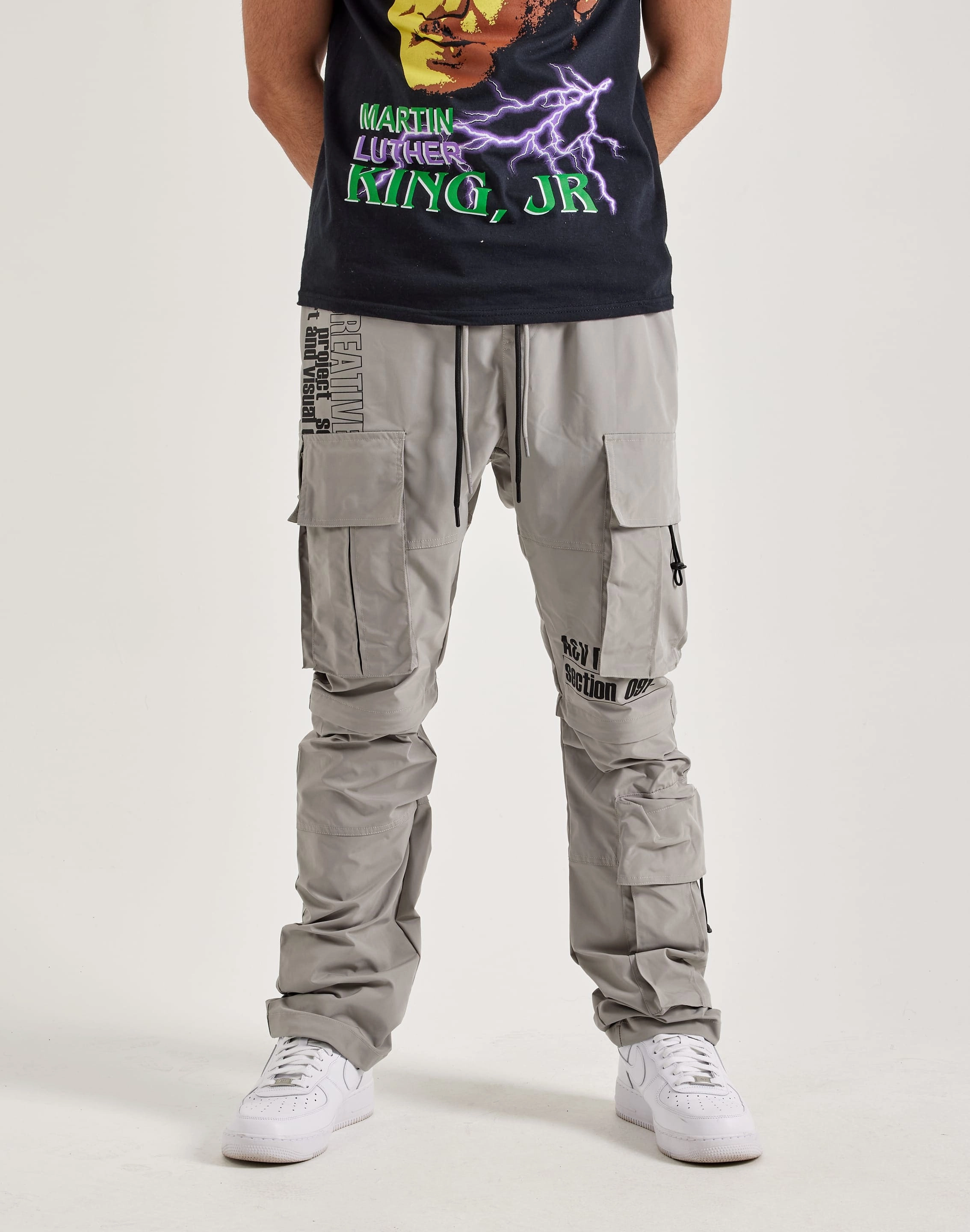Smoke Rise Utility Nylon Cargo Pants Denim products Fashion for all ages